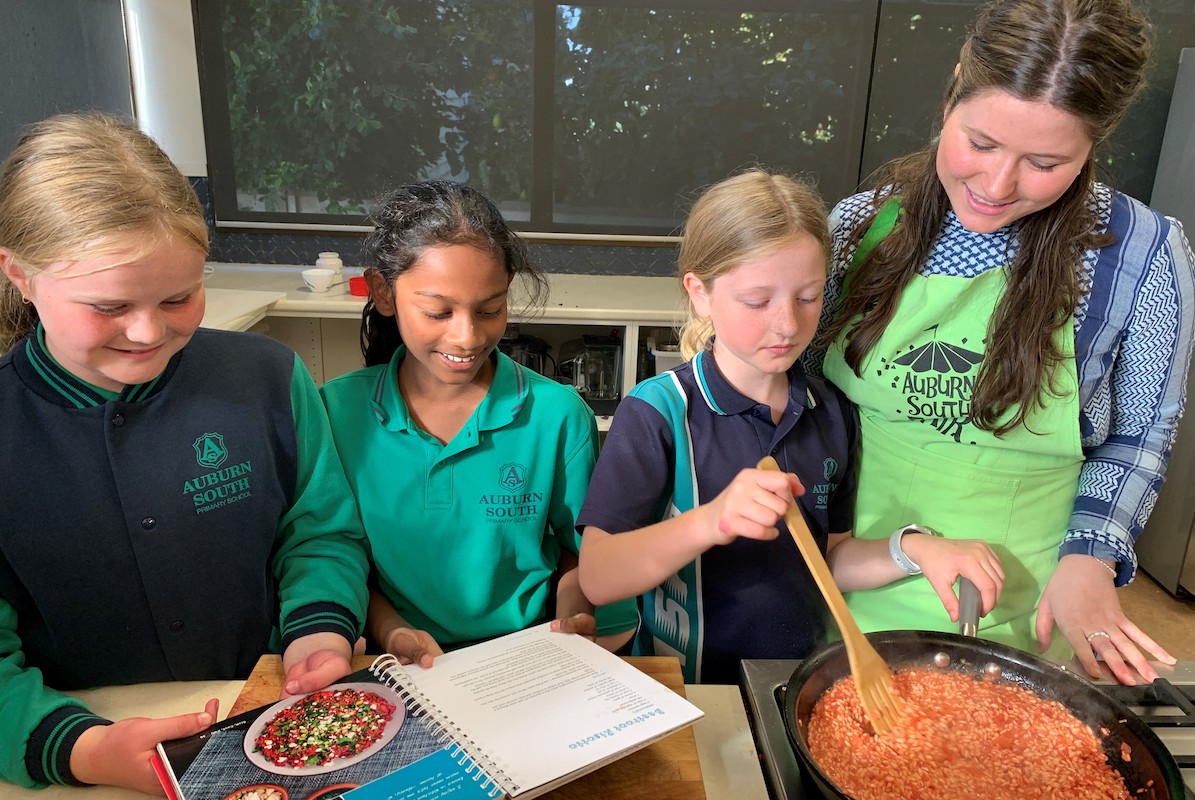 Auburn South Primary School celebrates 10 years of their kitchen garden program Kitchen Garden